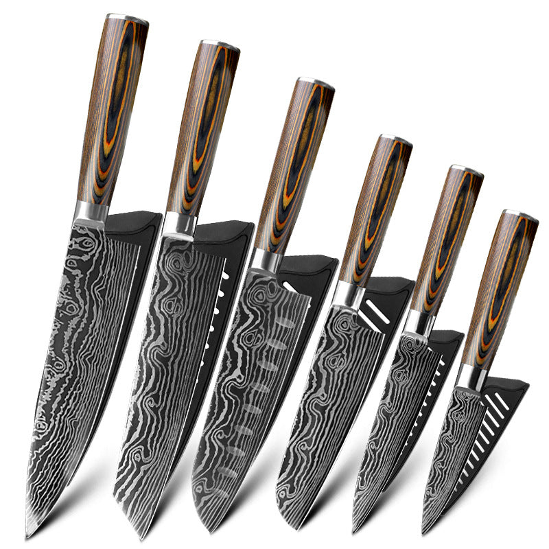 Imperial Collection - Luxury Damascus Kitchen Knife set