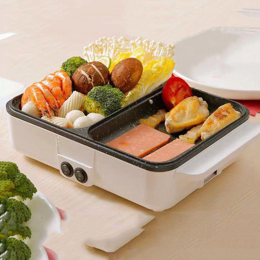 Sizzle and Simmer: Unleash the Possibilities with a Two-in-One Electric Hot Pot!