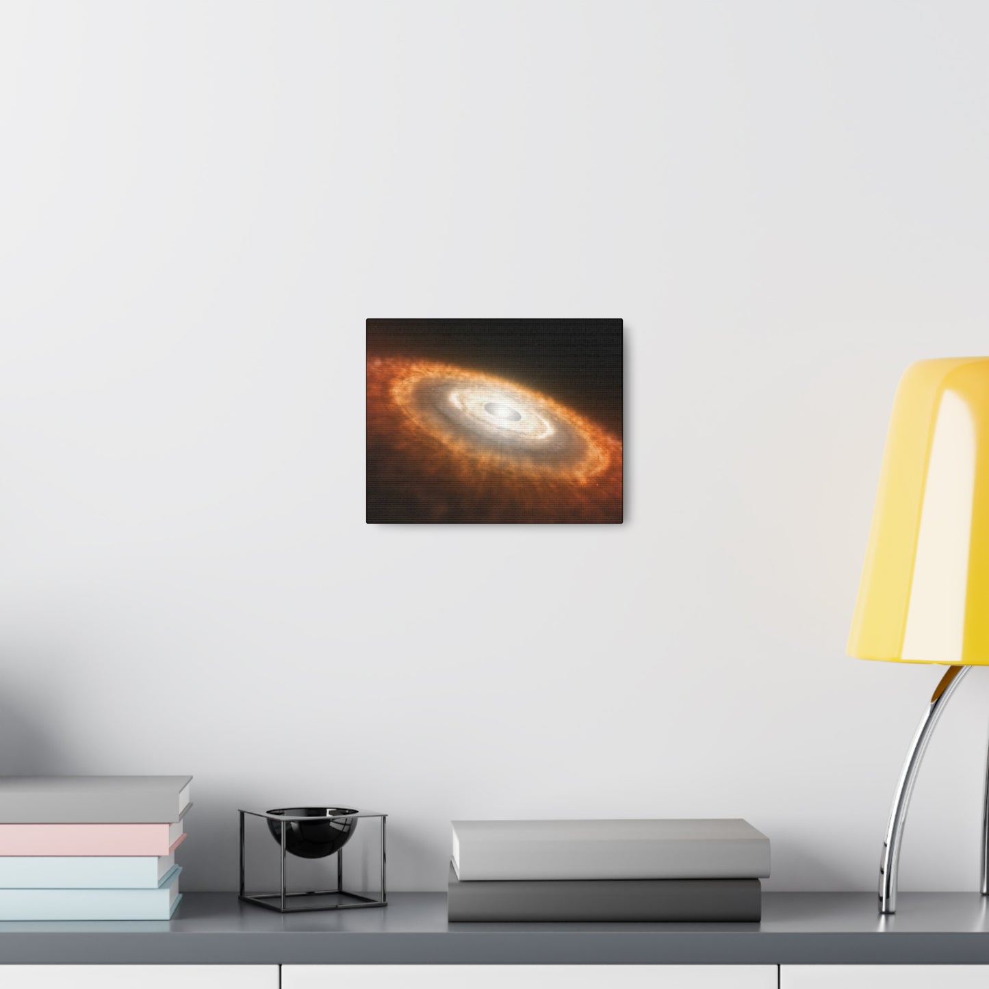 Captivating Protoplanetary Disk Canvas Print