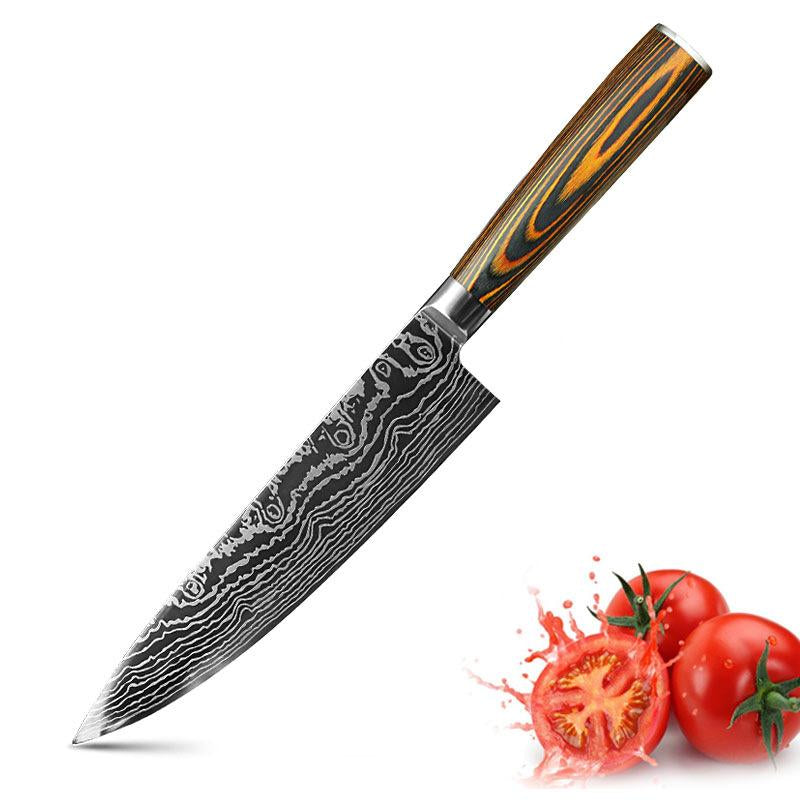 Imperial Collection - Luxury Japanese Damascus Kitchen Knife set