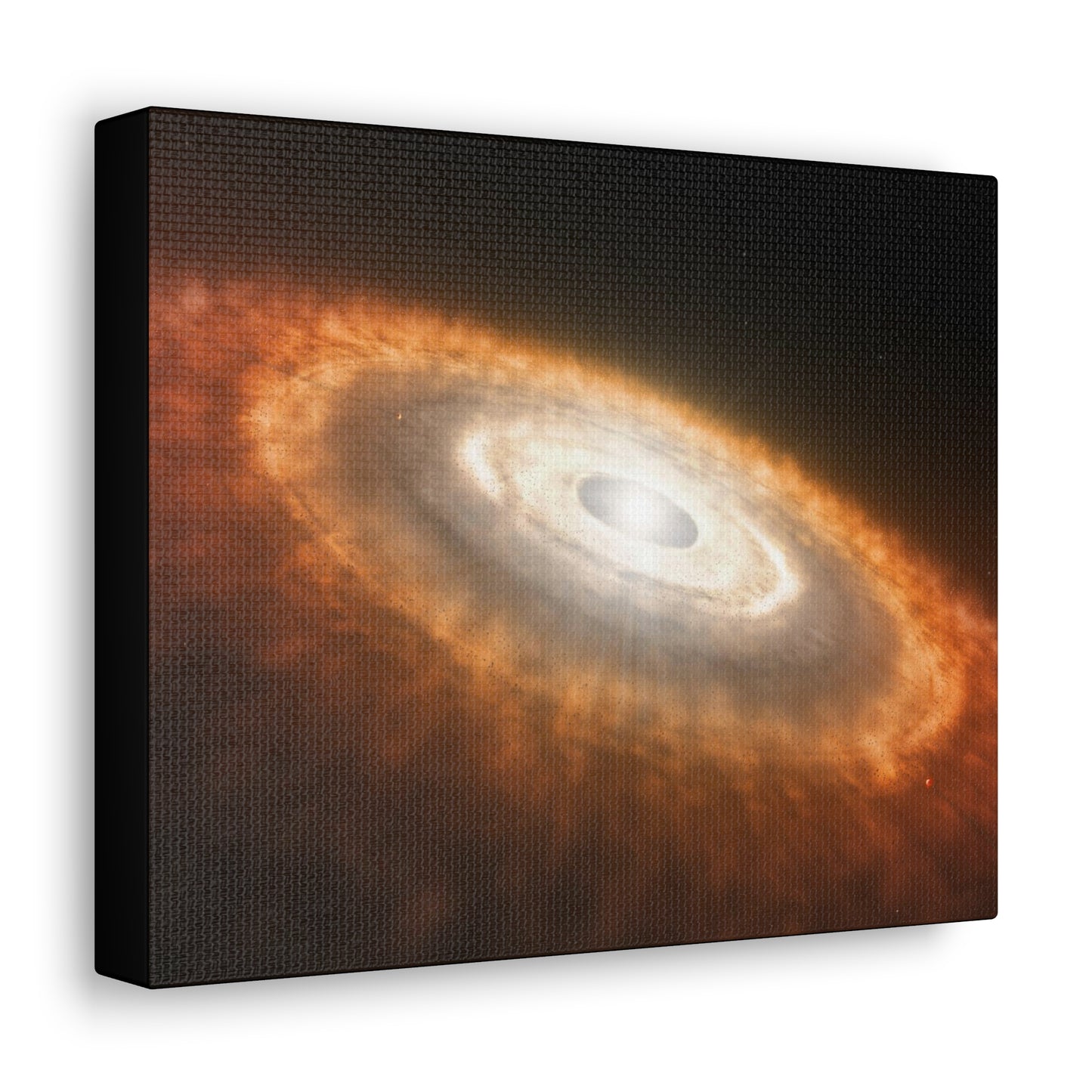 Captivating Protoplanetary Disk Canvas Print